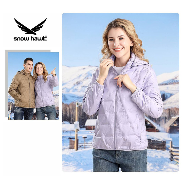 خرید آنلاین کاپشن پر زنانه Snow Hawk با قیمت مناسب و ارسال فوری از کوهنورد شاپ تبریز