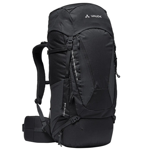 خرید کوله پشتی وئوده مدل Asymmetric 52+8 black از کوهنورد شاپ تبریز