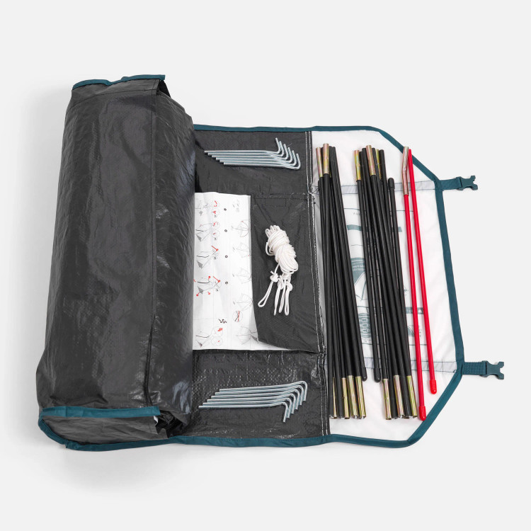 خرید چادر کوهنوردی کچووا مدل MH100_Fresh&Black از کوهنورد شاپ تبریز