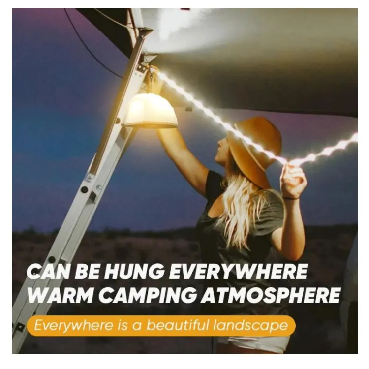 خرید چراغ چادر ریسه ای مدل KXK_505 از کوهنورد شاپ تبریز با قیمت مناسب و ارسال فوری