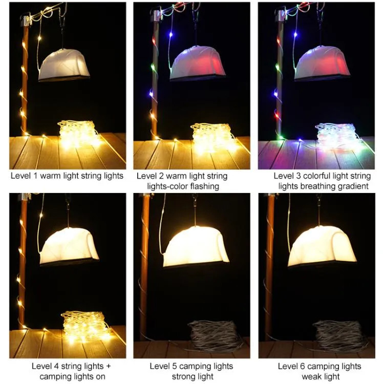 خرید چراغ چادر ریسه ای مدل KXK_505 از کوهنورد شاپ تبریز