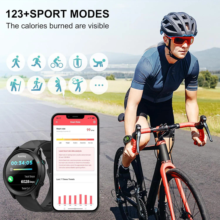 خرید ساعت هوشمند PEJE ZW12 با قیمت مناسب از کوهنورد شاپ تبریز