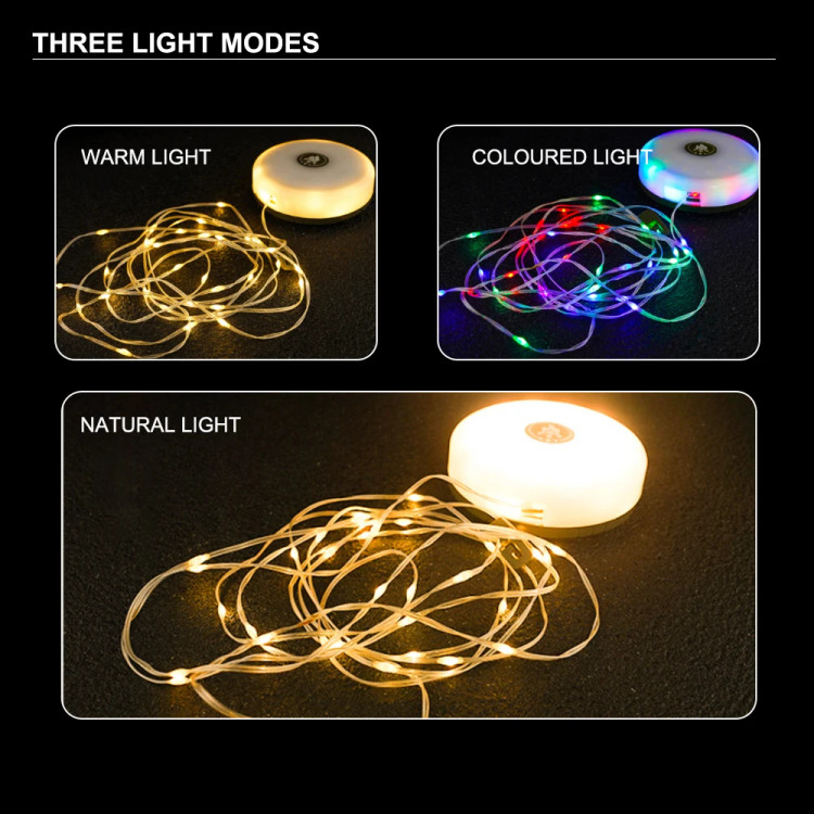خرید چراغ ریسه ای مگنتی مدل vk_828 با قیمت مناسب و ارسال فوری از کوهنورد شاپ تبریز
