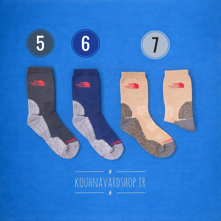 خرید جوراب کوهنوردی نورس فیس از کوهنورد شاپ تبریز