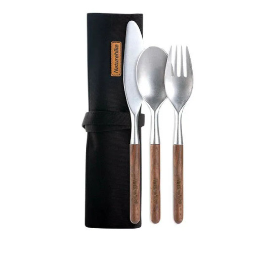 خرید ست قاشق چنگال کارد Naturehike NH20CJ014 Stainless Steel با قیمت مناسب و ارسال فوری از کوهنورد شاپ تبریز
