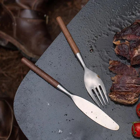 خرید ست قاشق چنگال کارد naturehike مدل nh20cj014 stainless steel از کوهنورد شاپ تبریز
