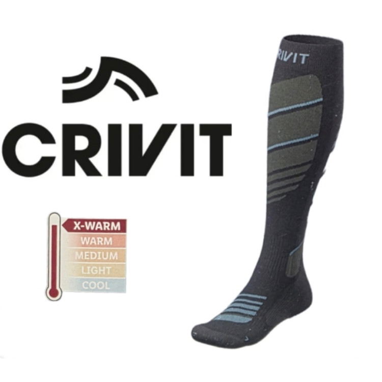 خرید آنلاین جوراب اسکی اورجینال Crivit با قیمت ارزان و ارسال فوری از کوهنورد شاپ تبریز