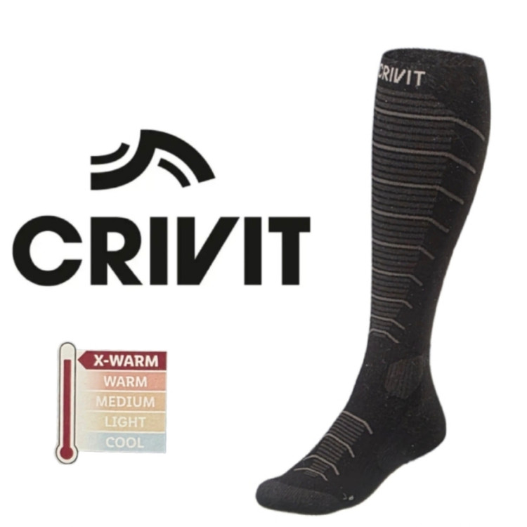 خرید آنلاین جوراب اسکی اورجینال Crivit با قیمت مناسب و ارسال فوری از کوهنورد شاپ تبریز
