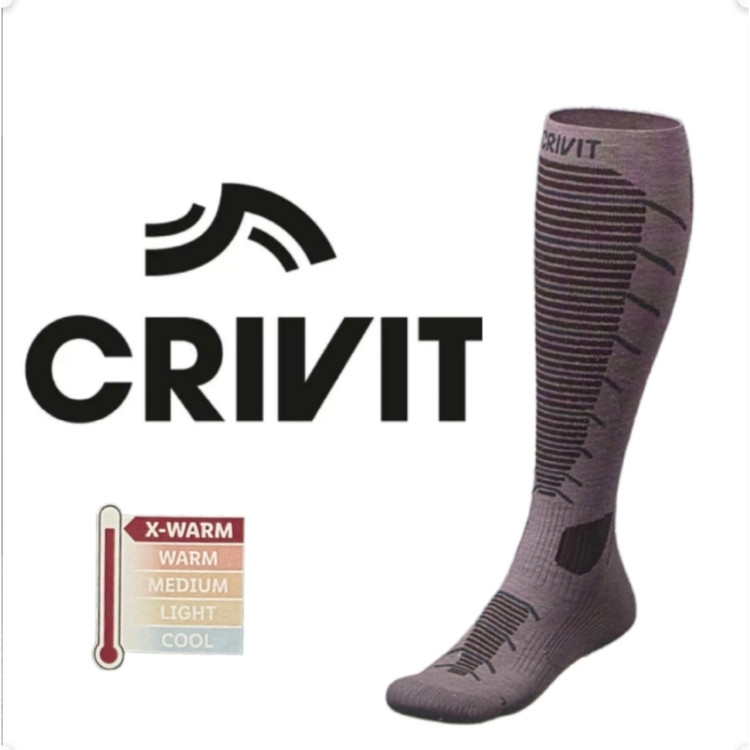خرید آنلاین جوراب اسکی اورجینال Crivit با قیمت مناسب و ارسال فوری از فروشگاه کوهنورد شاپ تبریز
