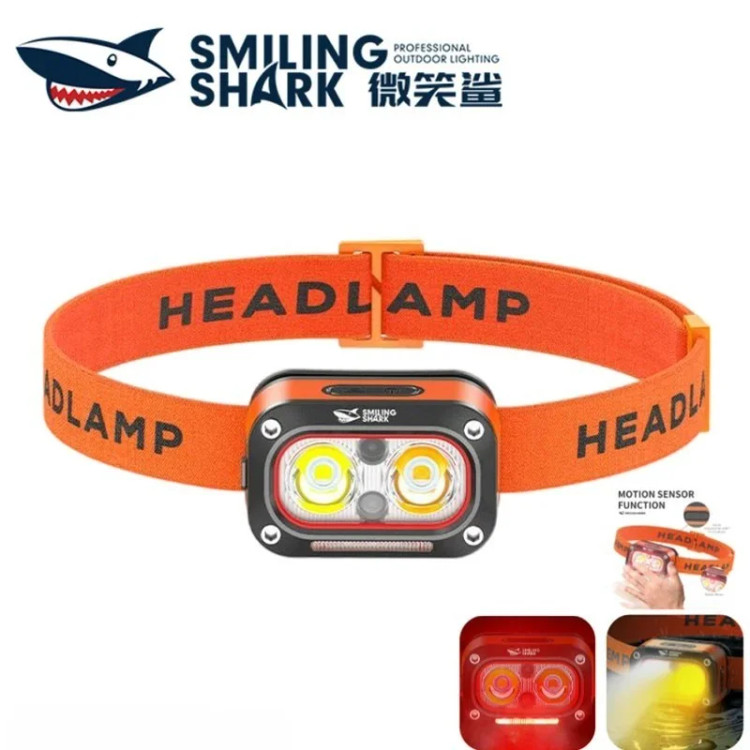 خرید آنلاین چراغ پیشانی Smiling Shark TD_0197 با قیمت مناسب و ارسال فوری از کوهنورد شاپ تبریز